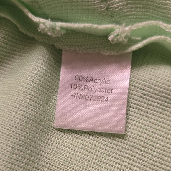 Ming Wang Green and Black Blazer with Stand-Up Collar - Picture 10 of 12